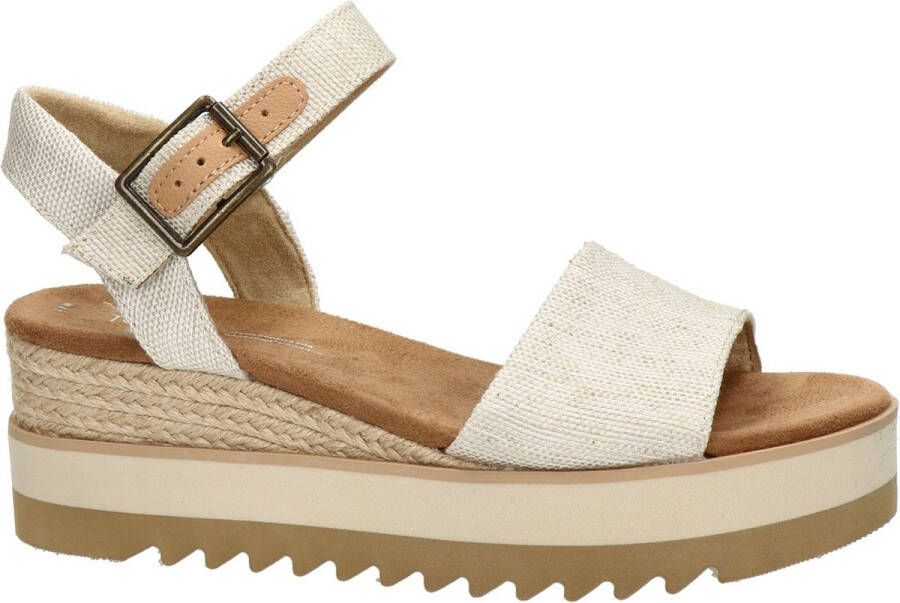 TOMS Shoes DIANA Volwassenen Sandalen met hak Wit beige