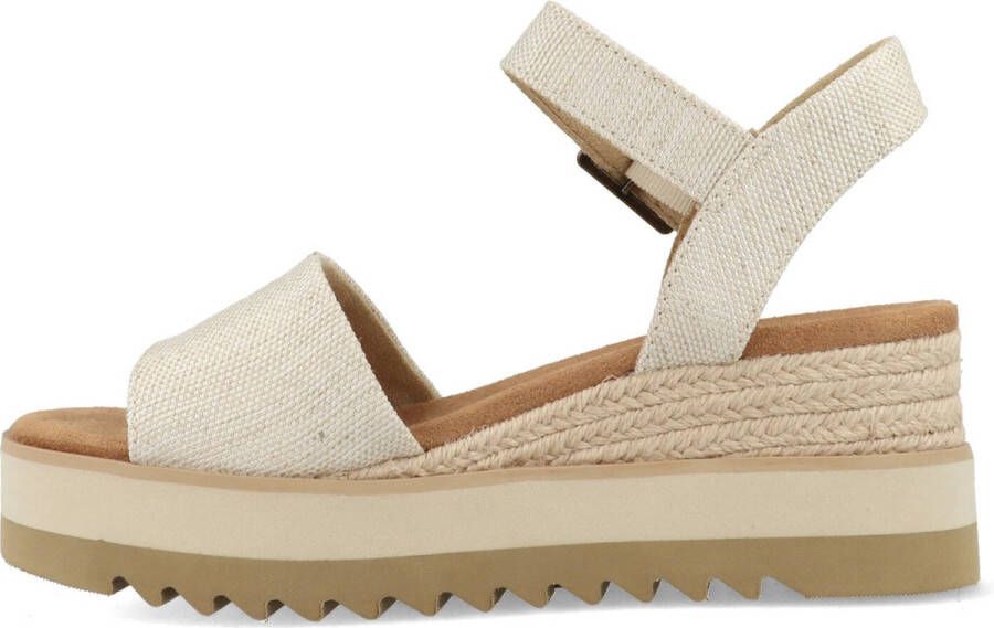 TOMS Shoes DIANA Volwassenen Sandalen met hak Wit beige