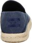 TOMS Santiago Recycled Cotton Canvas Blue Slip-on - Thumbnail 7