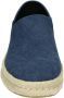 TOMS Santiago Recycled Cotton Canvas Blue Slip-on - Thumbnail 8