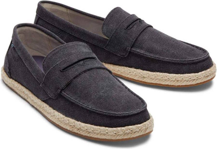 TOMS Shoes STANFORD ROPE Volwassenen Instappers Zwart