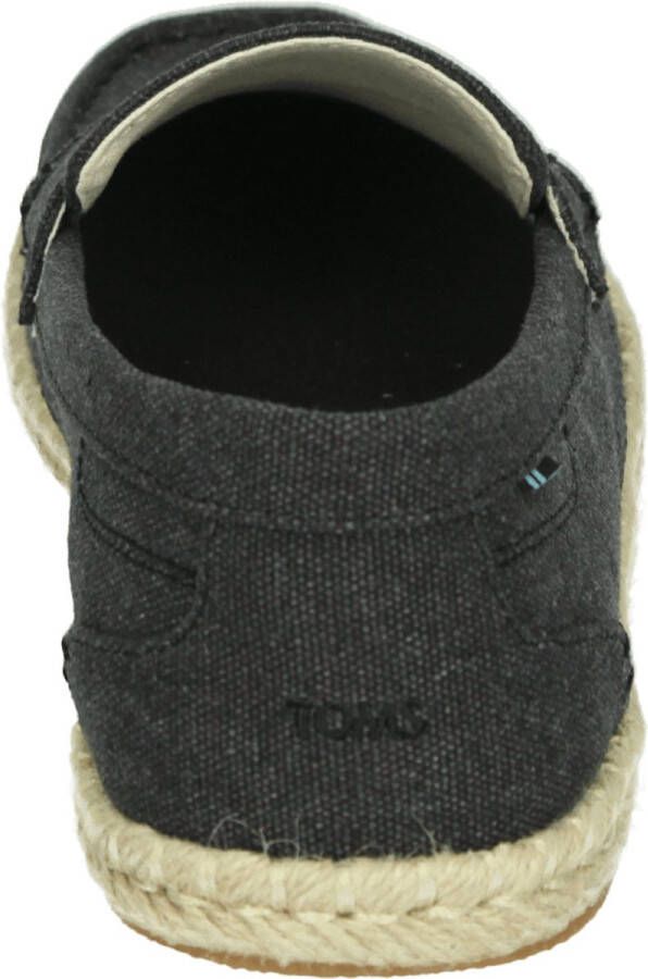 TOMS Shoes STANFORD ROPE Volwassenen Instappers Zwart