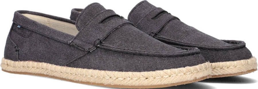 TOMS Shoes STANFORD ROPE Volwassenen Instappers Zwart