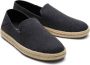 TOMS Shoes Toms Santiago Recycled Cotton Canvas Black Slip-on - Thumbnail 5
