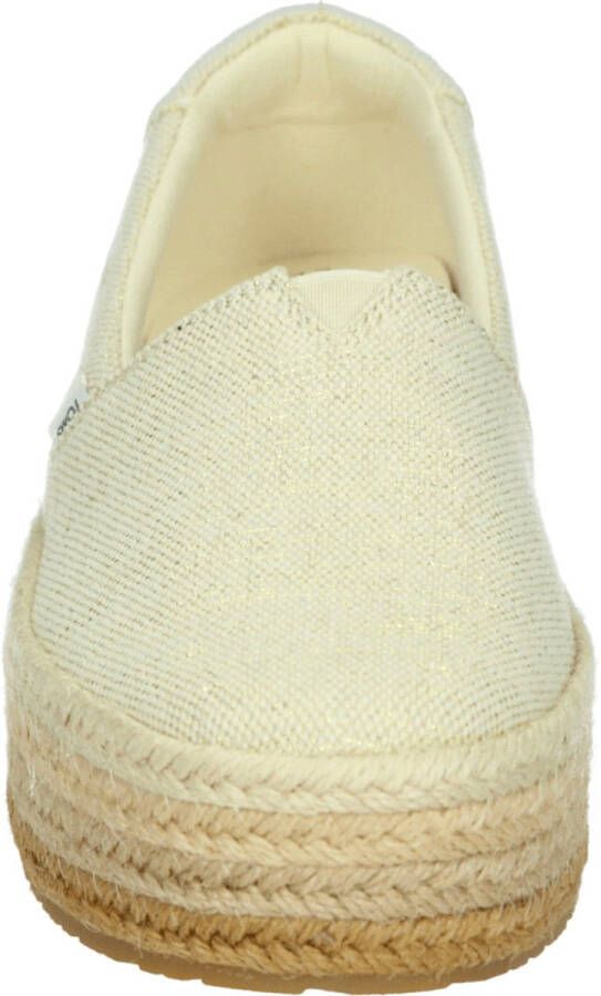 TOMS Shoes VALENCIA Volwassenen Instappers Wit beige - Foto 3