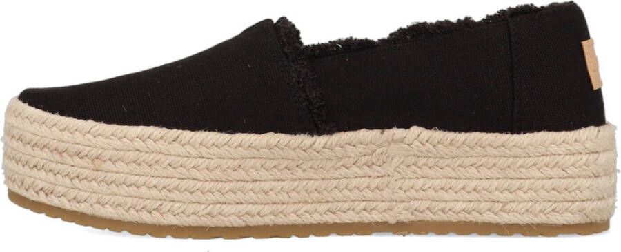 TOMS Valencia Espadrilles Dames Zwart