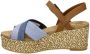 TOMS Willow Dames Wedge Navy - Thumbnail 7