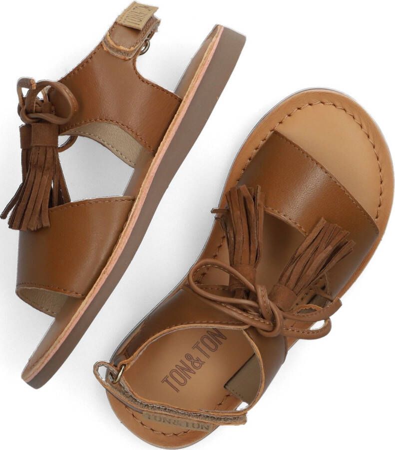 Ton & Ton Karyna Sandalen Meisjes Bruin