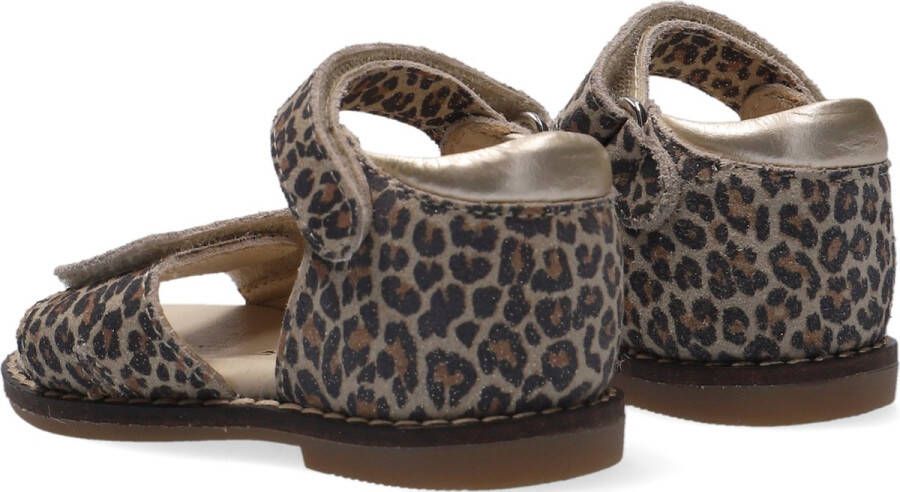 Ton & Ton Meisjes Platte sandalen E1855-212 Beige Leer