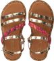 Ton & Ton Sh709 Sandalen Meisjes Kids Goud - Thumbnail 6