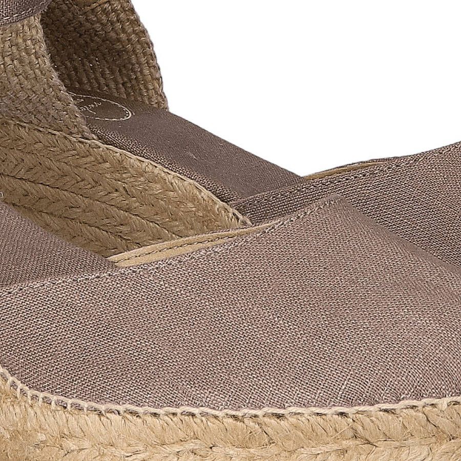 Toni Pons Caldes Dames Espadrilles Taupe Linnen CALDEStaupe - Foto 3