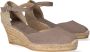 Toni Pons Caldes Dames Espadrilles Taupe Linnen CALDEStaupe - Thumbnail 4