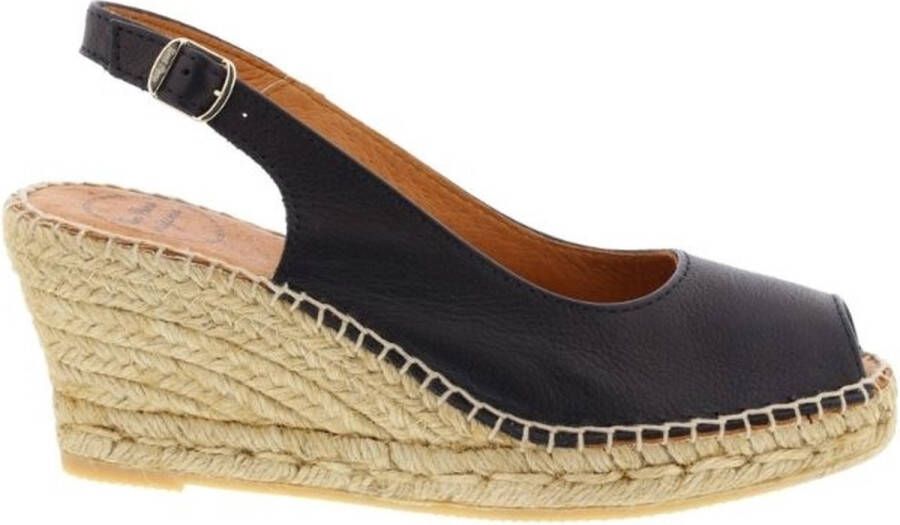 Toni Pons Croacia Dames Espadrilles Black Black-Black
