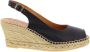 Toni Pons Croacia Dames Espadrilles Black Black Black - Thumbnail 2