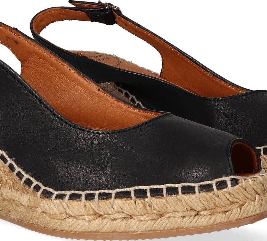 Toni Pons Croacia Dames Espadrilles Black Black-Black