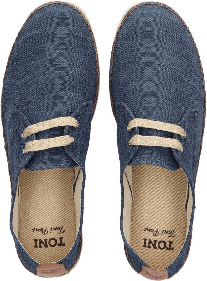 Toni Pons Dixon Heren Espadrilles Mari Blauw Textiel DIXONmari