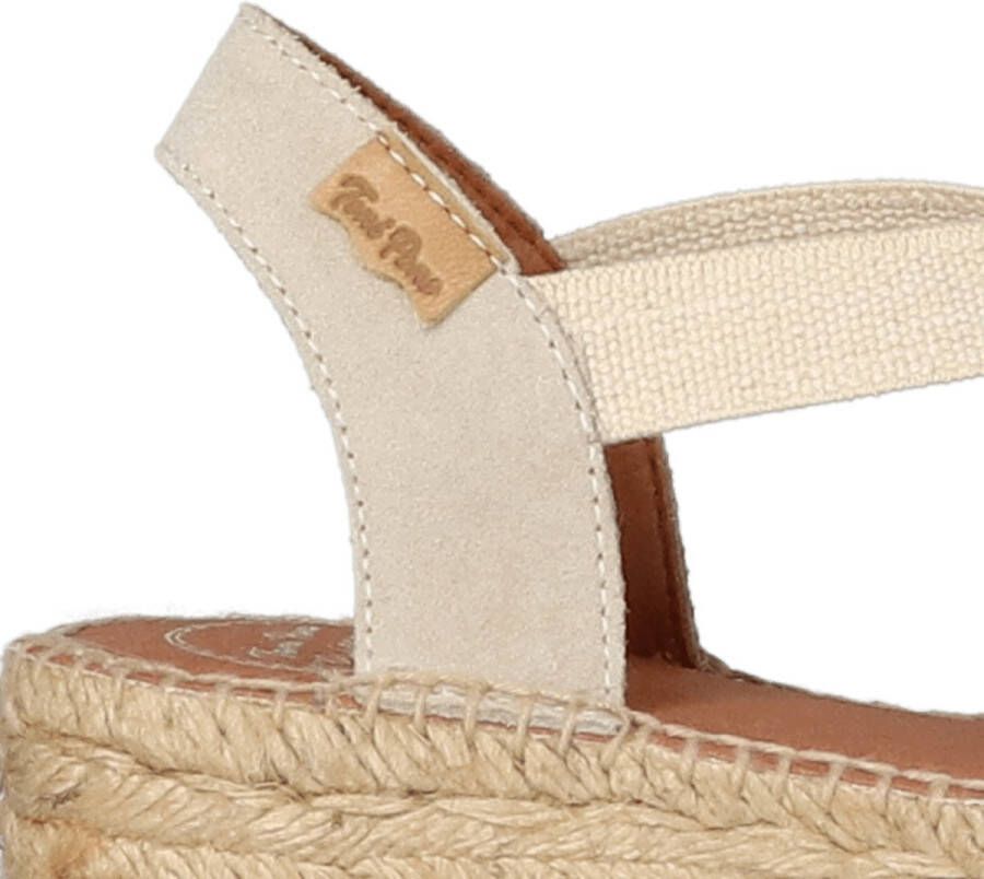 Toni Pons Eider Espadrilles beige Textiel Dames