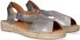 Toni Pons Elda-P Dames Espadrilles Acer Zilver Leer ELDAPacer - Thumbnail 2