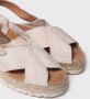 Toni Pons Elvira Dames Espadrilles Cru | Beige | Canvas - Thumbnail 7