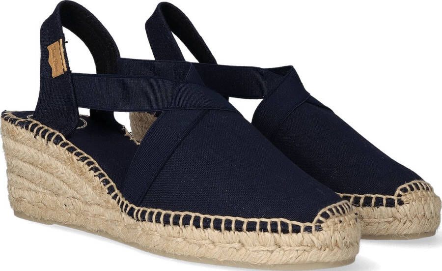 Toni Pons Espadrille Ter Sandalen blauw Leer Dames