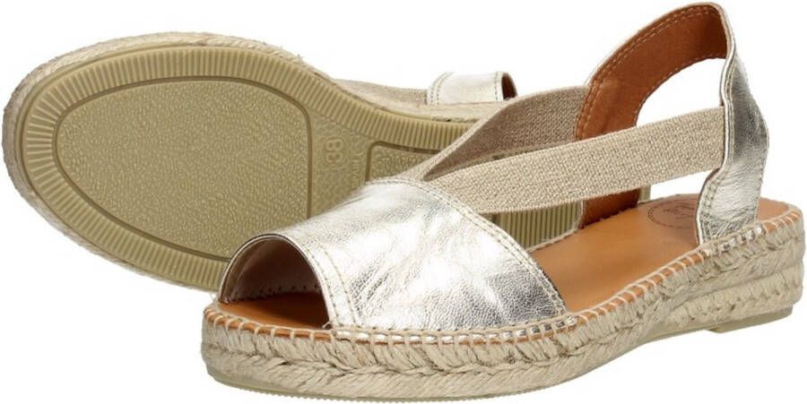 Toni Pons Etna Dames Espadrilles Platinum
