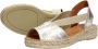 Toni Pons Etna Espadrilles goud Leer Dames - Thumbnail 5