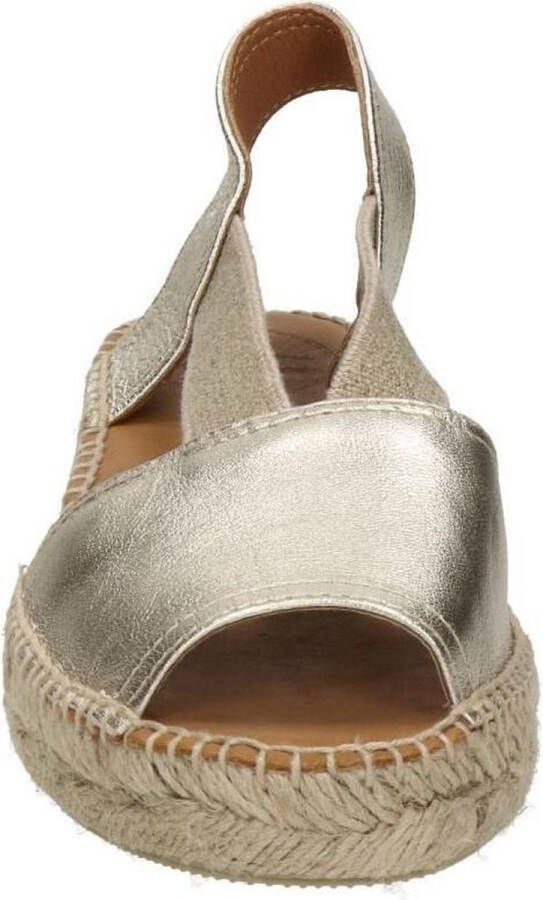 Toni Pons Etna Dames Espadrilles Platinum