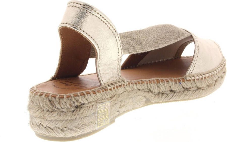 Toni Pons Etna Dames Espadrilles Platinum