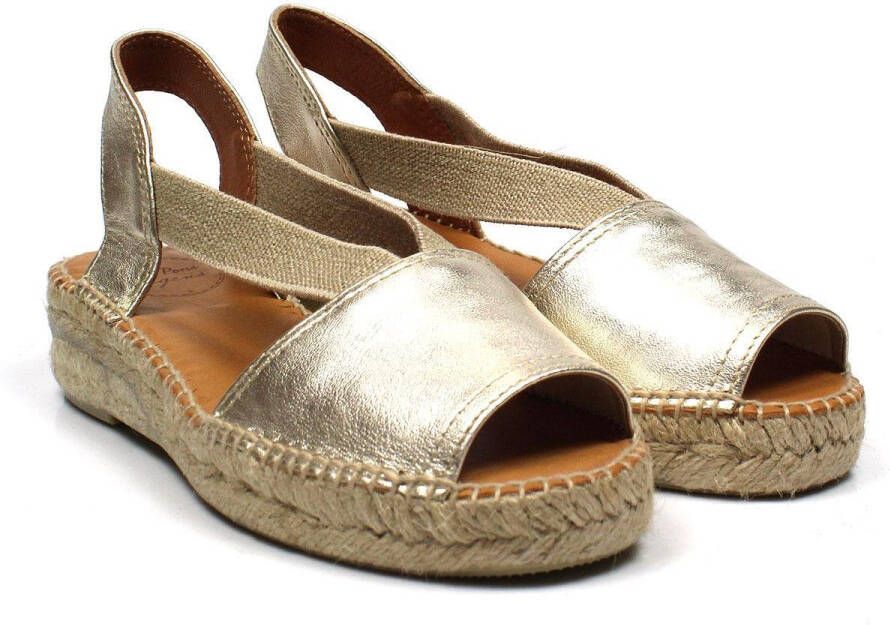 Toni Pons Etna Dames Espadrilles Platinum