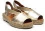 Toni Pons Etna Espadrilles goud Leer Dames - Thumbnail 8