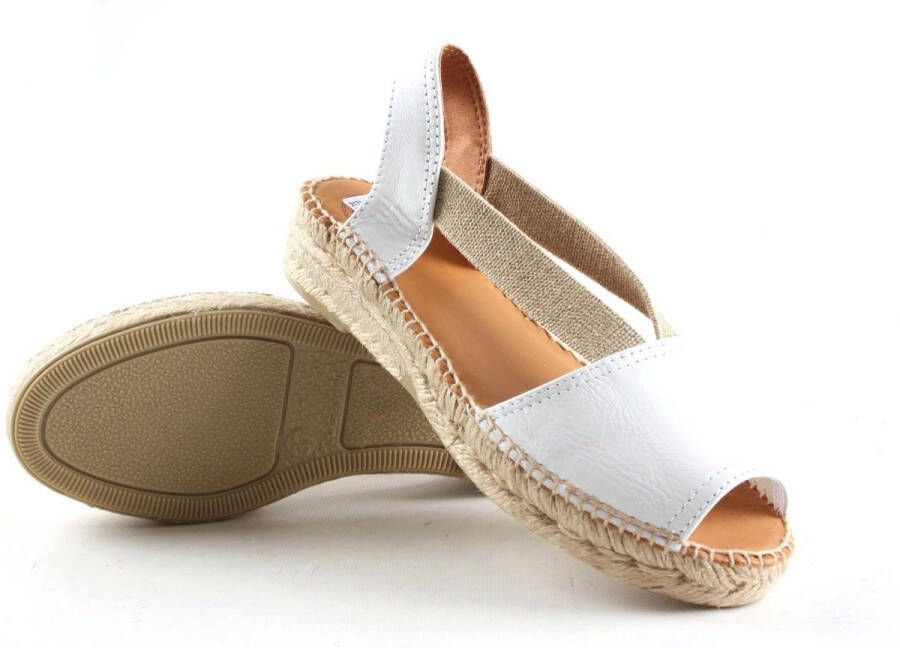 Toni Pons Etna Dames Espadrilles Wit