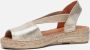Toni Pons Etna Espadrilles goud Leer Dames - Thumbnail 6