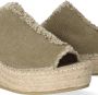 Toni Pons Itaca Dames Espadrilles Caqui | Groen | Textiel - Thumbnail 3