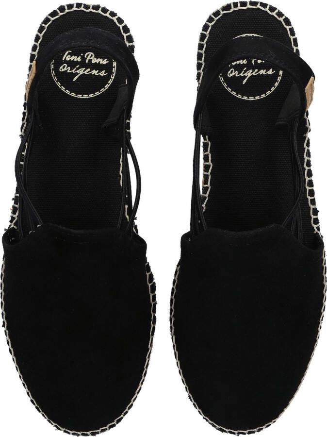 Toni Pons Nuria Dames Espadrilles Black Black-Black