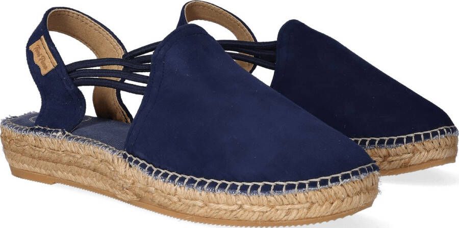 Toni Pons Nuria Espadrilles blauw Suede Dames