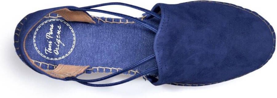Toni Pons Nuria Espadrilles blauw Suede Dames