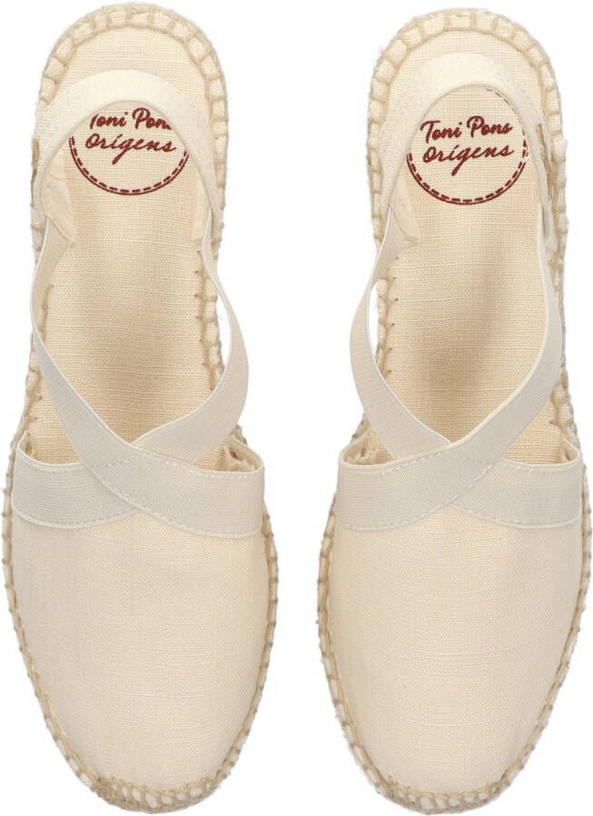 Toni Pons Ter Dames Espadrilles Cru