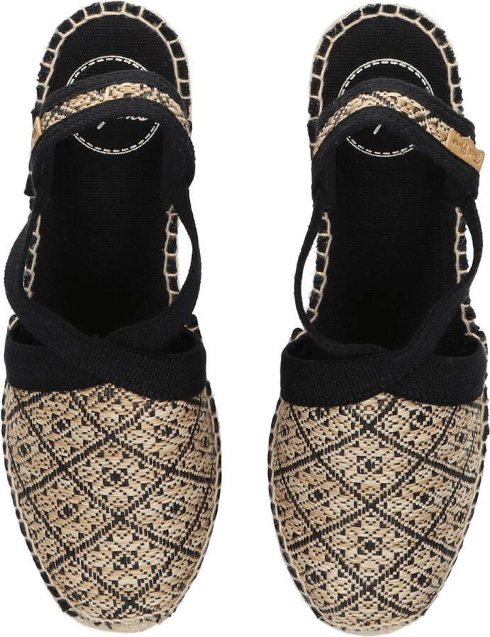 Toni Pons Terra-GE Dames Espadrilles Black