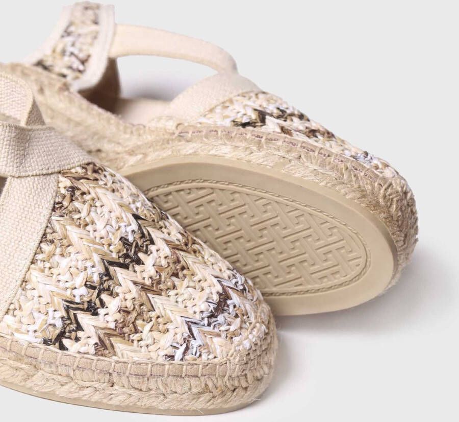 Toni Pons Terra-HK Dames Espadrilles Marro Bruin Raffia TERRAHKmarro