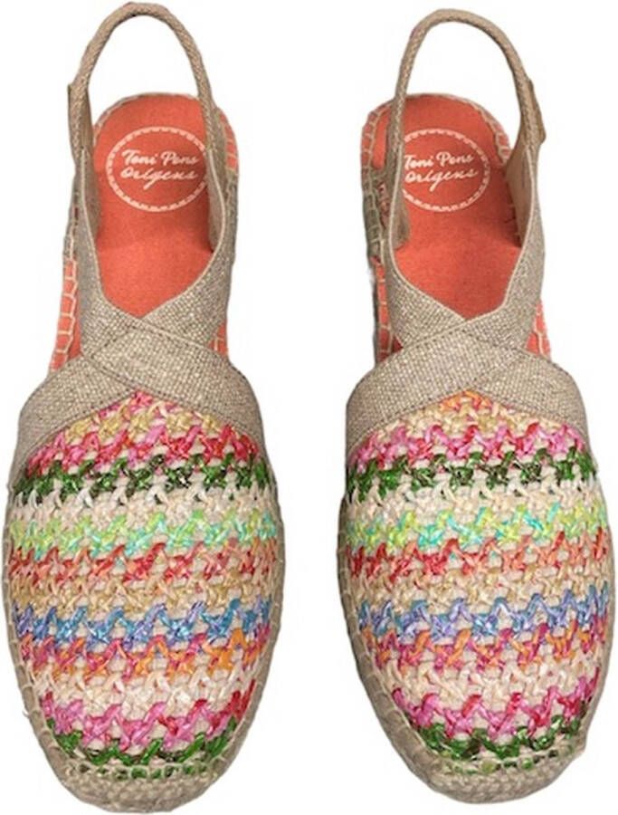 Toni Pons Terra NZ Espadrilles roze Textiel Dames