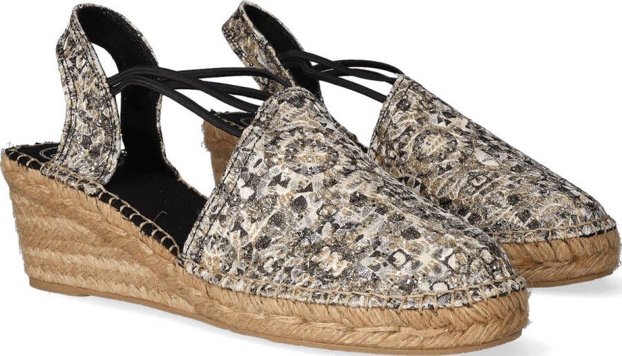 Toni Pons Torello Dames Espadrilles Negre Polock