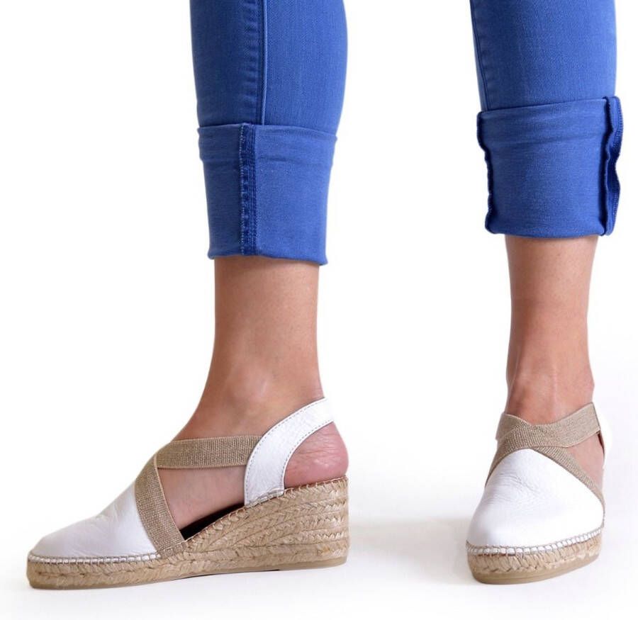 Toni Pons Tossa Dames Espadrilles Wit