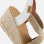 Toni Pons Tossa Dames Espadrilles Blanc Wit Leer TOSSAblanc - Thumbnail 8