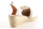 Toni Pons Tossa Dames Espadrilles Blanc Wit Leer TOSSAblanc - Thumbnail 4