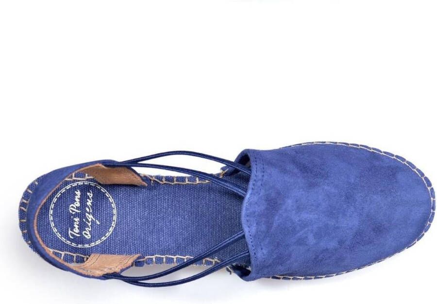 Toni Pons Tremp Dames Espadrilles met sleehak Blauw - Foto 11