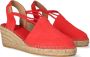 Toni Pons Tremp Dames Espadrilles Gerd Rood Suède TREMPgerd - Thumbnail 8