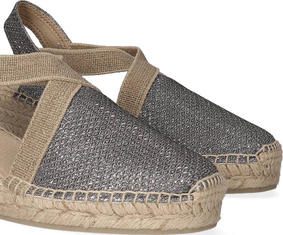 Toni Pons Triton Dames Espadrilles Plom Grijs Textiel TRITONplom