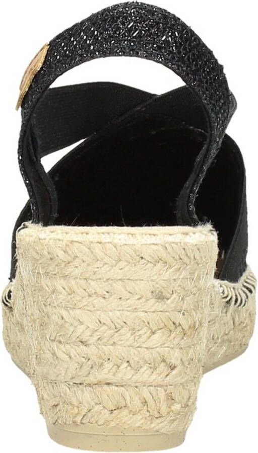 Toni Pons Triton Dames Espadrilles Zwart