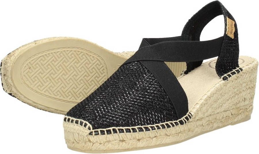 Toni Pons Triton Dames Espadrilles Zwart