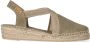 Toni Pons Verdi-V Dames Espadrilles Caqui Groen Canvas VERDIVcaqui - Thumbnail 8